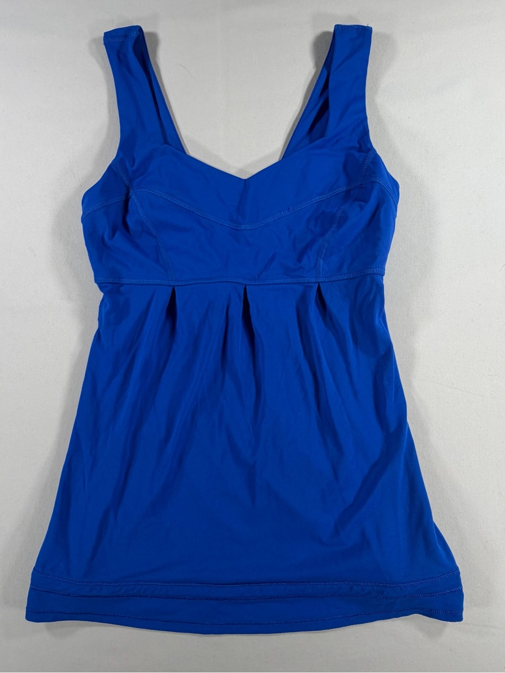Lululemon Women's Tame Me Tank Baroque Blue Athletic Yoga Sport! Size 4 780